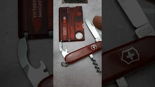 Combinación Victorinox para Edc victorinox edc swisscard waiter shorts [upl. by Madelyn]