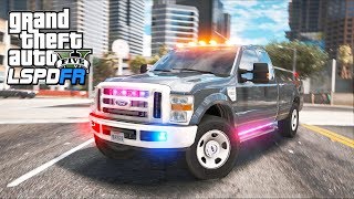 Undercover Ford F350 Truck Patrol in GTA 5 [upl. by Ifar]