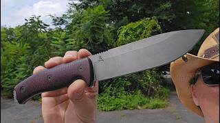 Architect Knives AK 55 knife review [upl. by Connelly]