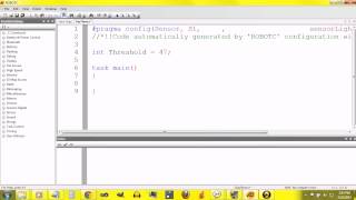 RobotC for NXT Tutorial Part 3 [upl. by Filberte]