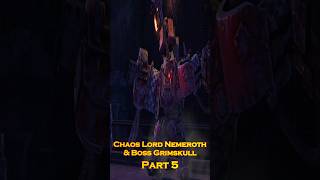 Warhammer 40000 Chaos Lord Nemeroth Strikes Encounter with Grimskull Part 5 YTShorts shorts [upl. by Inneg]