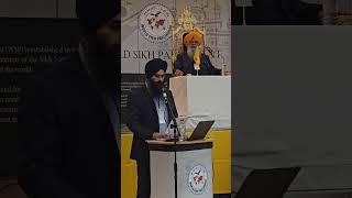 Jathedar Jagtar Singh Hawaras message to World Sikh Parliament 5th annual session [upl. by Alleira503]