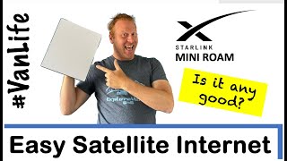 Starlink Mini  Our First Impressions Easy Satellite Internet [upl. by Stelu]