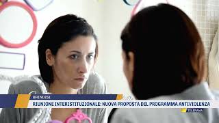 Riunione Iinteristituzionale  nuova proposta del programma antiviolenza [upl. by Early]