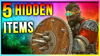 Skyrim Best HIDDEN Item Location 5 Secret Weapons amp Armor for Warrior Builds [upl. by Helas]