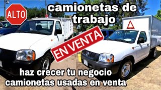 CAMIONETAS de TRABAJO en VENTA 🛑✅ autos usados ✅ Zona Autos [upl. by Oisacin823]