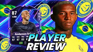 WTF IS THIS CARD😱 87 FLASHBACK TALISCA SBC PLAYER REVIEW  FC 25 Ultimate Team [upl. by Helenka]