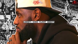 LeBrons Most Iconic Playoff Moments Ever  A Mind the Game Compilation Video [upl. by Burnham277]