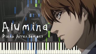 TVアニメ「DEATH NOTE」EDテーマ『Alumina』『アルミナ』ナイトメア Full Piano Cover Piano Arrangement デスノート ピアノ [upl. by Radley]