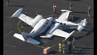 Bonanza Collision Landing in Pennsylvania [upl. by Olli104]