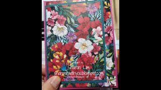 150 VIDEO Regal Winter Double Fun Fold card [upl. by Etsirhc]