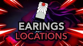 EARINGS LOCATIONS  requirements for sun breathing DSBALegacy demon slayer burning ashes [upl. by Yenaiv821]