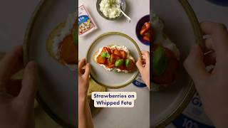 Strawberries on whipped feta  DODONI [upl. by Slaughter]