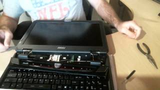 MSI GT60 GT70 2OD Wifi card replacement mini PCI Express [upl. by Justis]