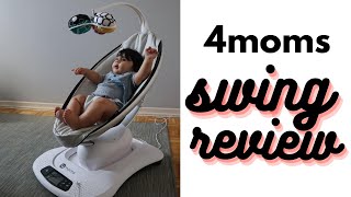 IS IT WORTH IT  4MOMS MAMAROO SWING  HONEST REVIEW  Is the swing worth the expensive price tag [upl. by Elicec]