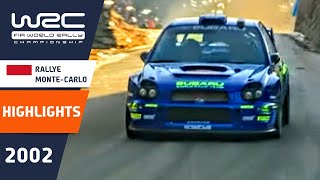 Rallye MonteCarlo 2002 Day 3 WRC Highlights  Review  Results [upl. by Keynes]