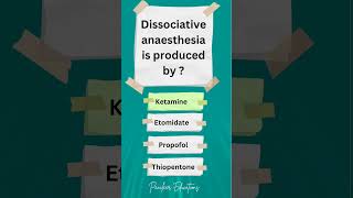 Anaesthesiology  NEET PG 2025  INICET 2024  MRB 2024  PYQs  Previous Year Questions inicet [upl. by Sidonius]