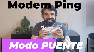 Modem PING TELMEX  Poner en Modo Puente [upl. by Notsnhoj]