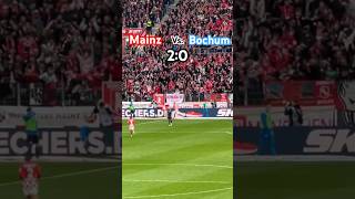 Mainz vs Bochum 20 😍mainz05 bundesliga fsv fsvmainz05 vflbochum vfl bochum mainz [upl. by Eads330]