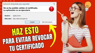 Solución Al Error De Validación De Certificado En Idse  ¡evita Que La Aplicación No Se Ejecute [upl. by Steep]