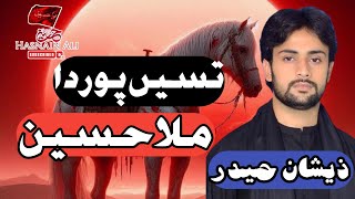 Zeeshan Haidar Nohay 2024  Tasy Por Da Malah Hussain as [upl. by Major]