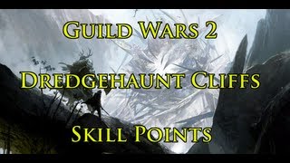 Guild Wars 2 Dredgehaunt Cliffs Skill Point Guide HD [upl. by Llenol811]