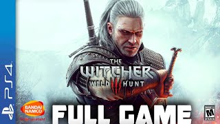 The Witcher 3 Wild Hunt Full PS4 Gameplay Walkthrough  FULL GAME [upl. by Anitsahs864]