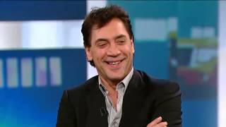 Javier Bardem on George Stroumboulopoulos Tonight INTERVIEW [upl. by Rehpotirhc]