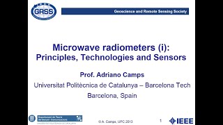 5 Microwave Radiometers Principles Technologies and Sensors [upl. by Nauaj]