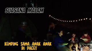 SUASANA MALAM KEMPING DI KLURAK ECO PARK PACET [upl. by Setsero]