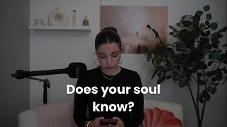 FIRSTLOVETHEPODCAST  Does your soul know [upl. by Nomyar]