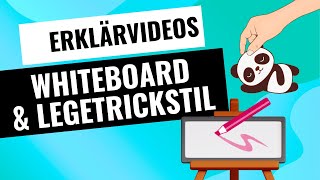 Erklärvideos im Whiteboard amp LegetrickStil erstellen [upl. by Aisayt]