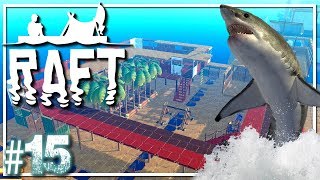 RAFT Survival  Wheelhouse  Raft Gameplay Lets Play EP15 [upl. by Nnazus]