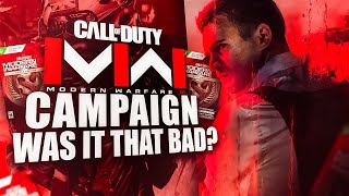 Was Modern Warfare 3’s Campaign Really That HORRIBLE [upl. by Voletta]