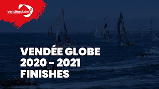 Ascent of the channel Jean Le Cam Vendée Globe 20202021 [upl. by Howey]