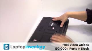 Lenovo ThinkPad W510 T410 Battery Replacement Installation Replace Fix Install Laptop [upl. by Mendelson]