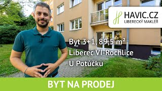 PRODÁNO  Prodej bytu 31 895 m2 Liberec VIRochlice [upl. by Corder246]