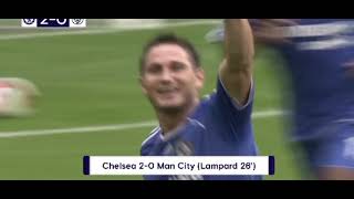 Chelsea 30 Man City 2006  Terry Lampard Drogba [upl. by Rimaj]