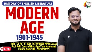 Modern Age in English Literature  History of English literature in Easy Language [upl. by Schiro972]