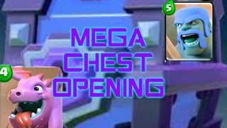 Clash Royale Mega Chest OPENING [upl. by Ainegue663]