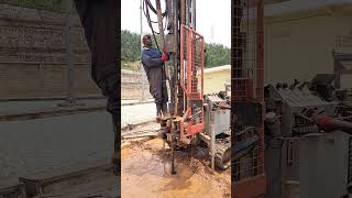 Standard penetration test Rwanda civilengineering construction soiltesting [upl. by Linders]