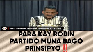 HINDI NA MAHALAGA ANG PRINSIPYO ANG DAPAT SUNDIN AY ANG GUSTO NG PARTIDO GANYAN SILA SA PDP‼️ [upl. by Boice]