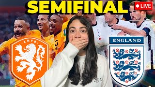 🟠PAISES BAJOS 🆚 INGLATERRA⚪ SEMIFNINAL EUROCOPA 2024  EN VIVO [upl. by Atinus80]