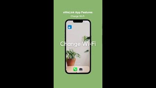 eWeLink app feature Change WiFi settings without repairing smarthome ewelink shorts [upl. by Lasorella]