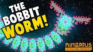 THE LEGENDARY BOBBIT WORM DRONE BUILD Massive Planet Destroying Worm  Nimbatus Beta Gameplay [upl. by Ford]