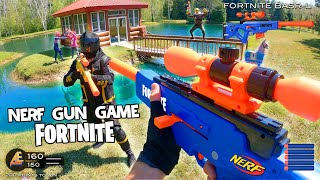 NERF GUN GAME  FORTNITE EDITION Nerf First Person Shooter [upl. by Vassily]