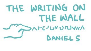 The Writing on the Wall Bible Animation Daniel 5 [upl. by Akkim]