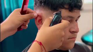 Trabajo en equipo parte 1° 🇲🇽💈🇲🇽Desvanecido medio con textura en la parte superior [upl. by Zerla]