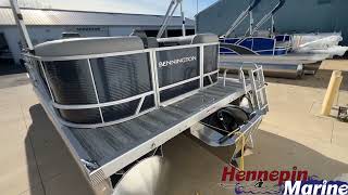 2025 Bennington 22 SSR Ocean Blue amp White 2 Log Pontoon at Hennepin Marine in Hennepin IL [upl. by Knick]