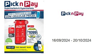 Pick n Pay specials ZA  16092024  20102024 [upl. by Bashemeth]